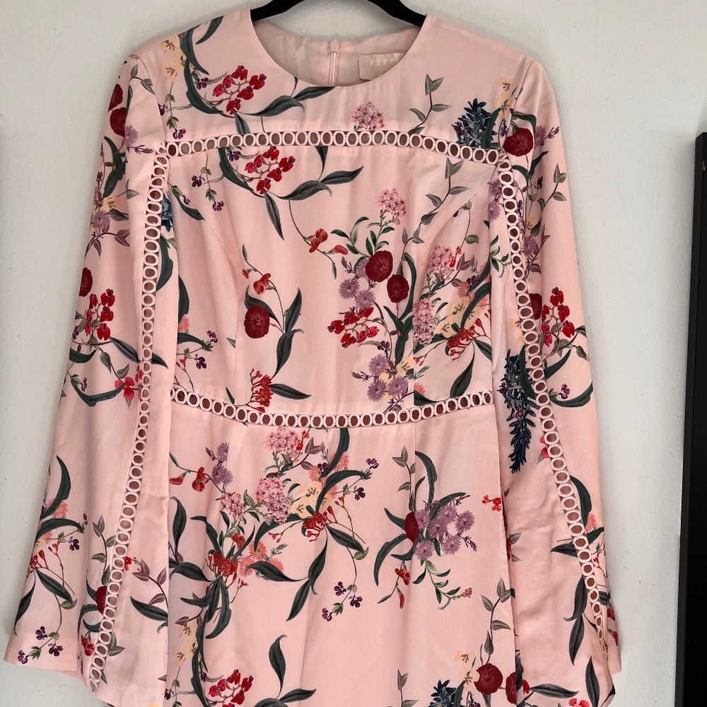 Medium Keepsake Indulge Floral Mini Dress Pink Small